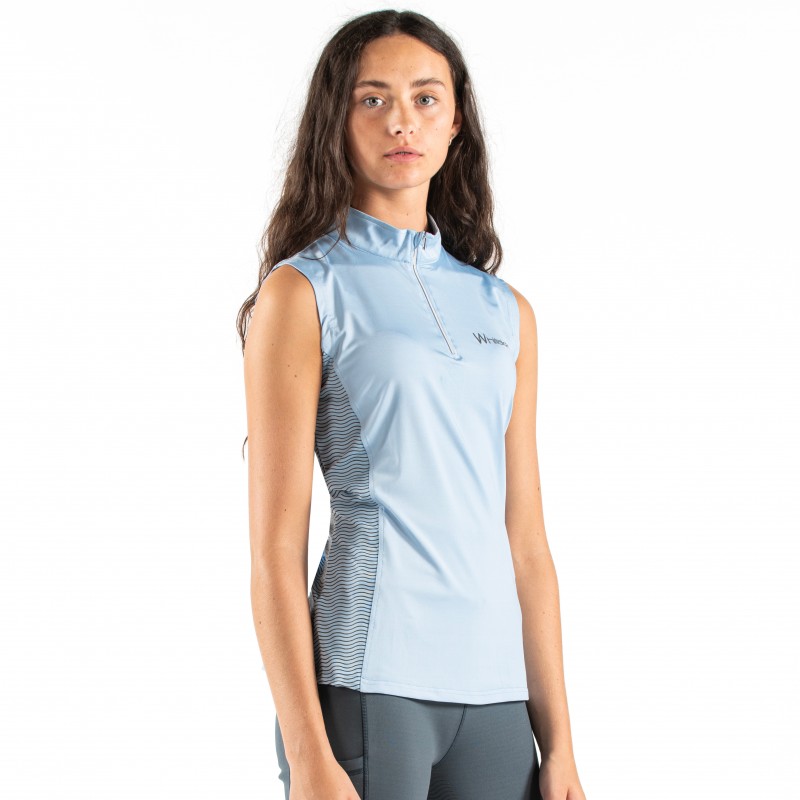 PS274K  Somerford Sleeveless  Baselayer in Blue